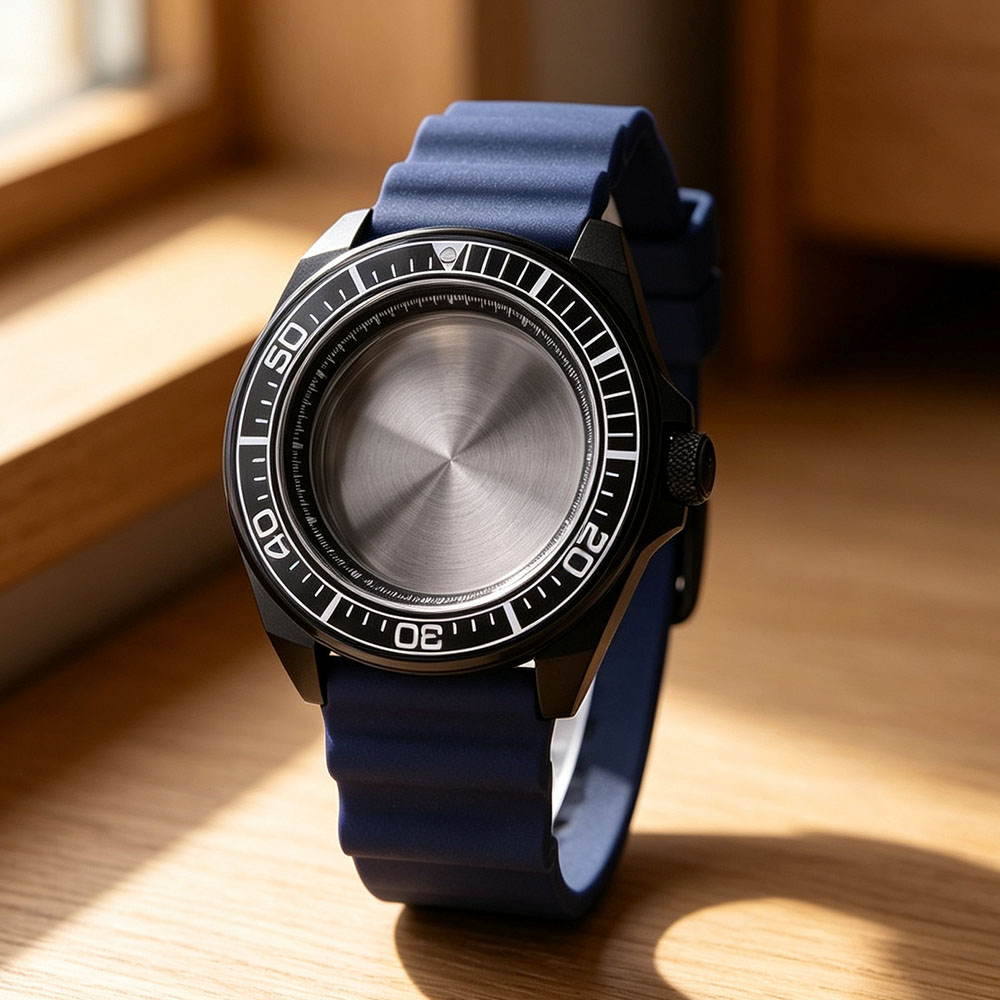 Citizen Watch Tsuyosa - Zwarte 43MM horlogekast met saffierglas en