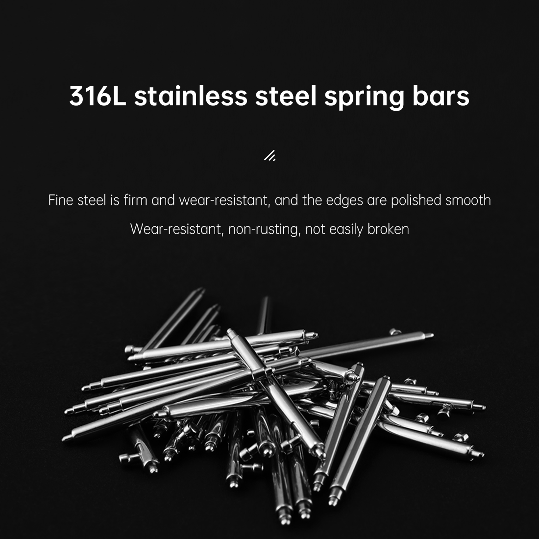 Maikes 316L roestvrij staal sn - Curved Spring Bar recensie en prijs