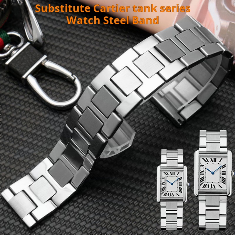 Voor Cartier TANK Solo 316L wa - Cartier Watch Tank recensie en prijs