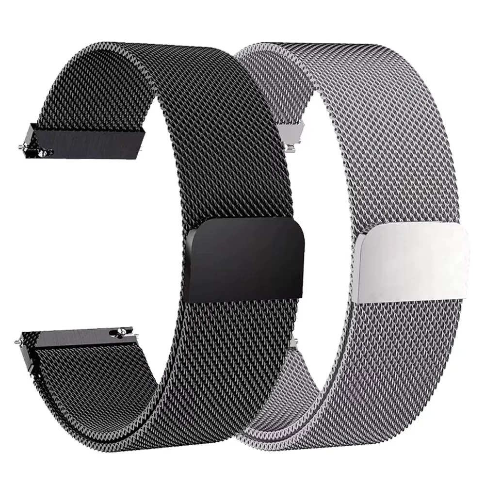 22mm Magnetische Loop Band Voo - Milanese Loop Magnetic recensie en prijs