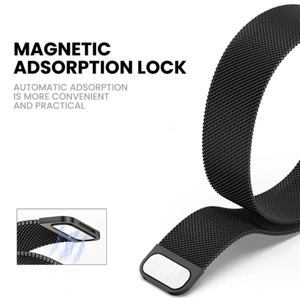 22mm Magnetische Loop Band Voo - Milanese Loop Magnetic recensie en prijs