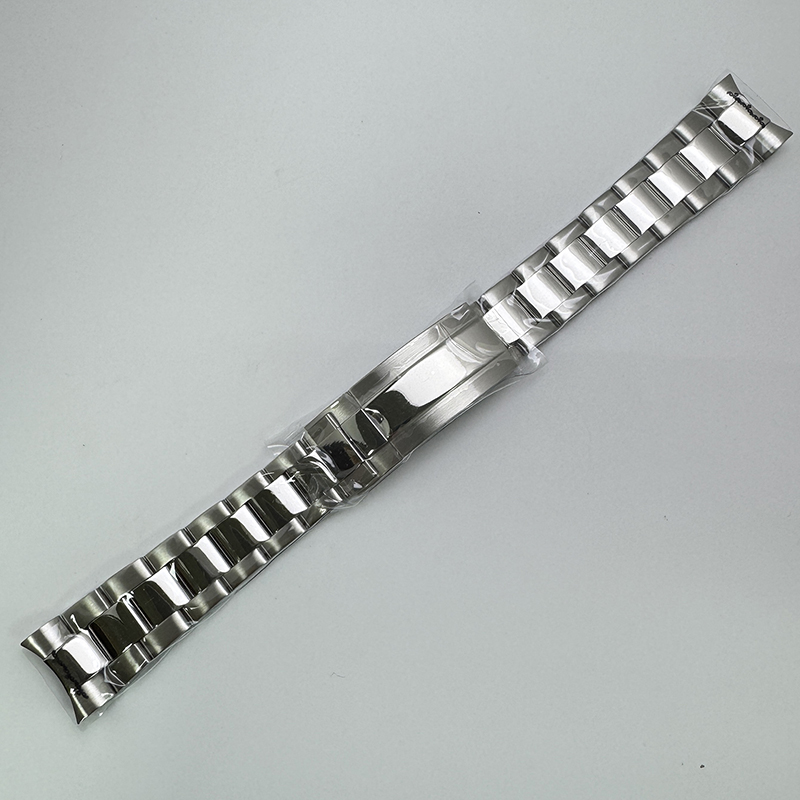 Oyster/Jubilee armband zilver  - Curved Spring Bar recensie en prijs