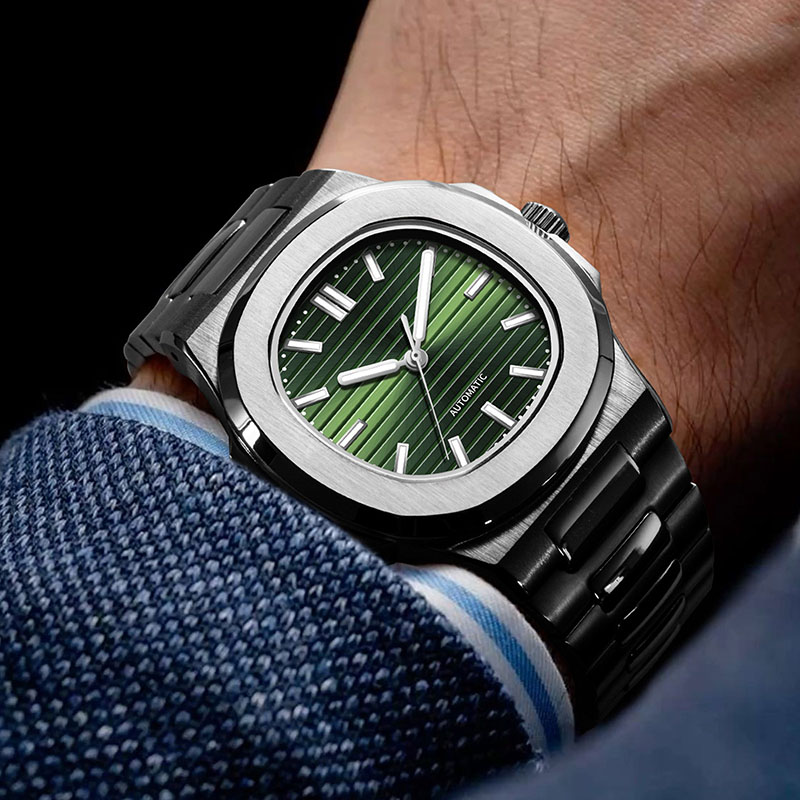 MACARLON 43 mm herenhorloge in - Patek Philippe Watch Nautilus recensie en prijs